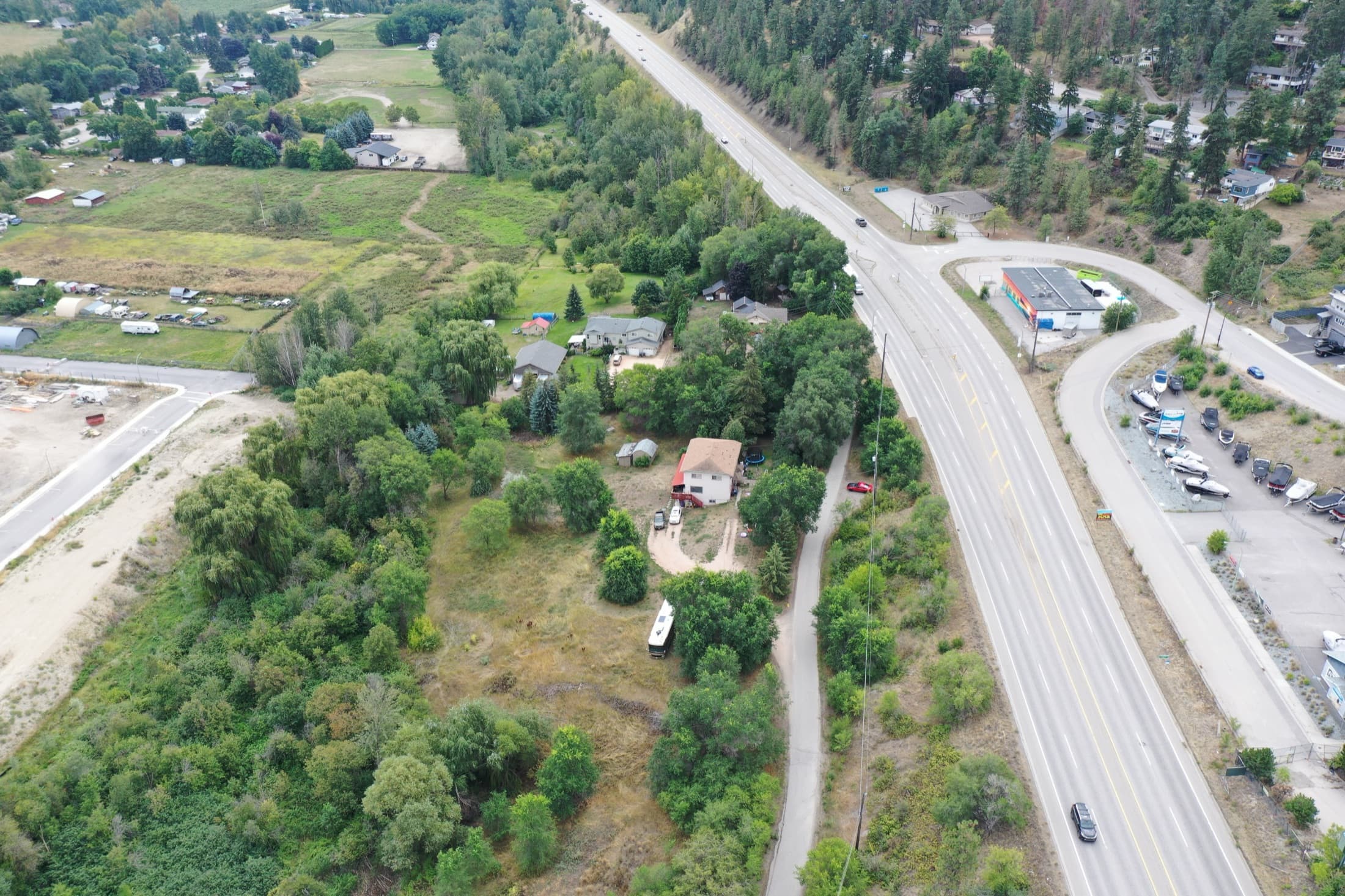 Future Site — Lake Country — Bitthawk drone photography