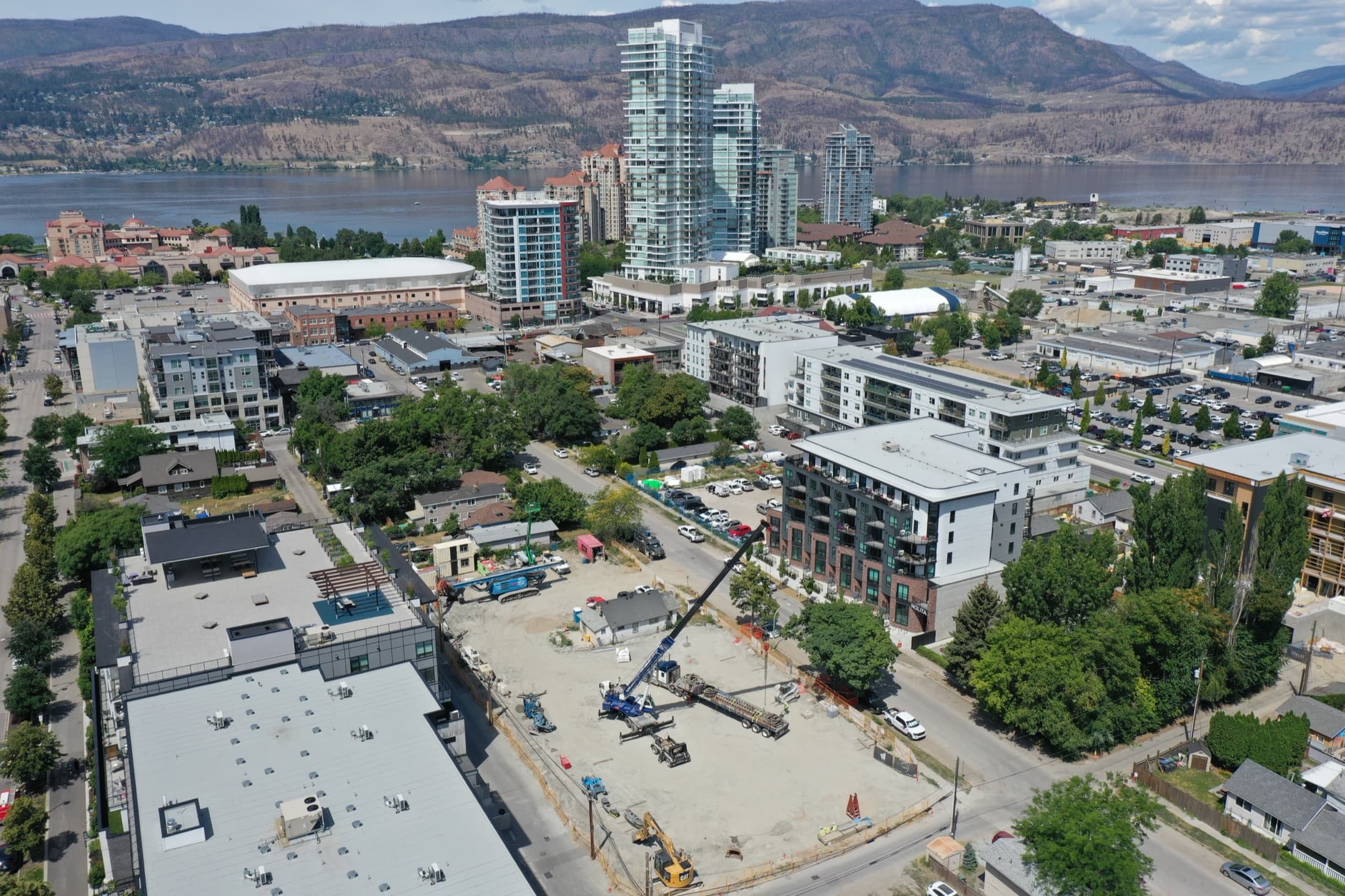 Hall Construction — Bitthawk drone photography