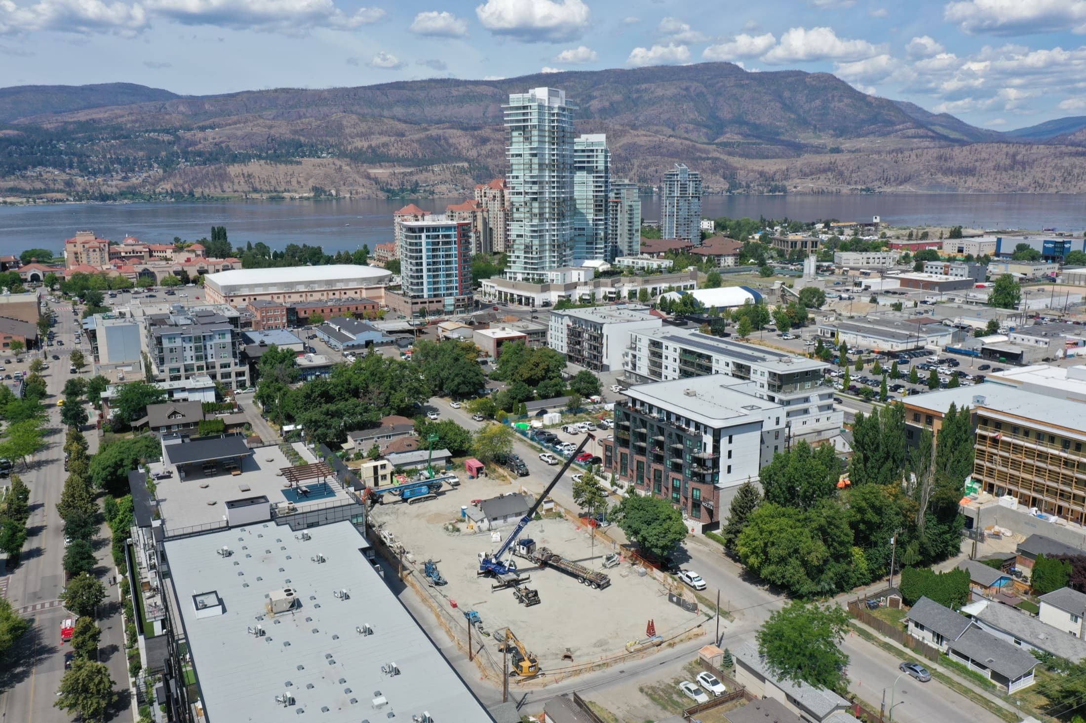 Hall Construction — Bitthawk drone photography
